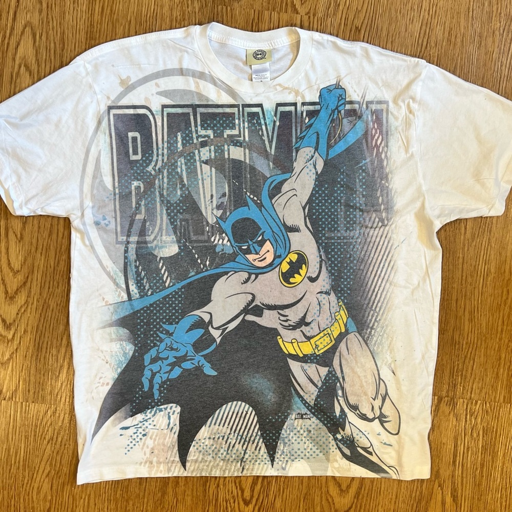 Vintage Batman all over print Graphic T-Shirt Size XL